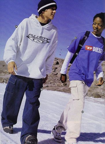 Early 2000s ad for boys' clothes