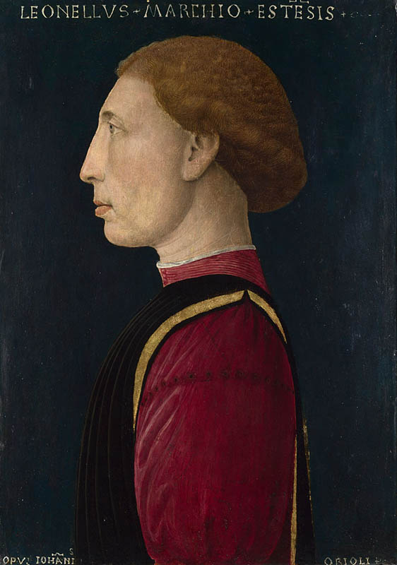 Portrait of Leonello d’Este