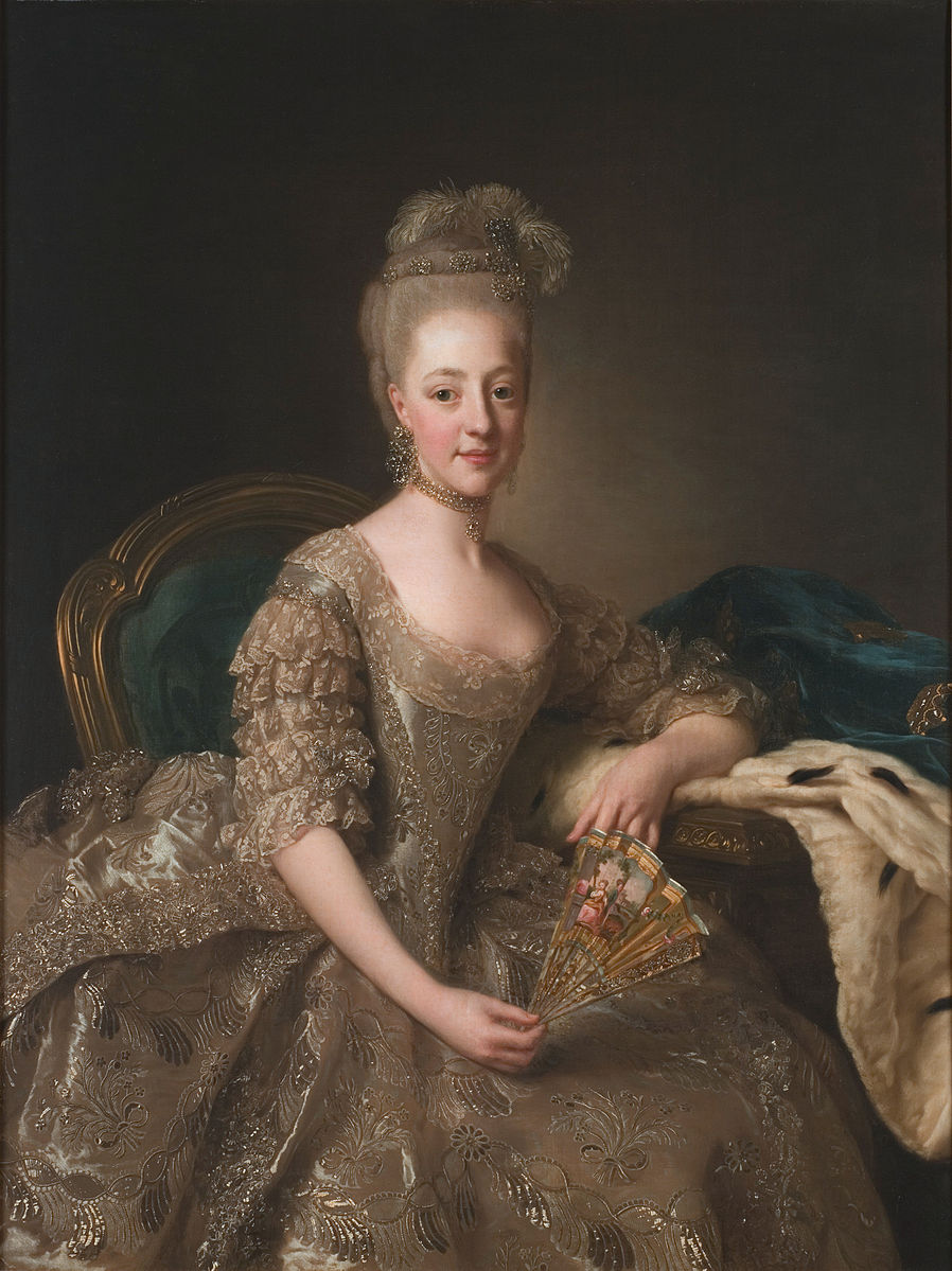 Portrait of Hedwig Elizabeth Charlotte of Holstein-Gottorp