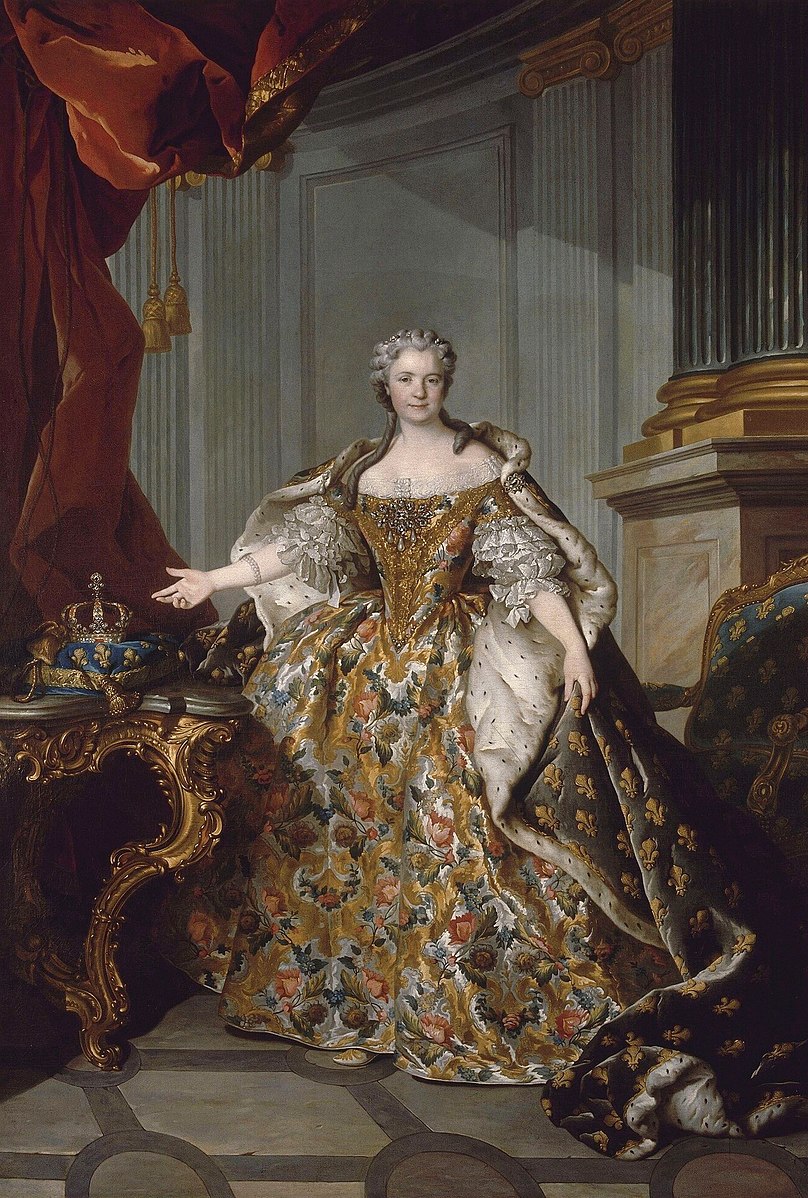 Portrait of Marie Leszczyńska (1703-1768), Queen of France