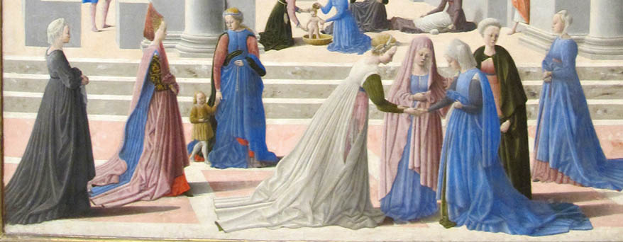 Detail from the Birth of the Virgin