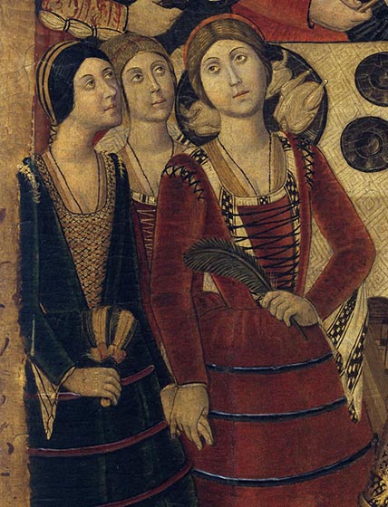 Detail from The Feast of Herod