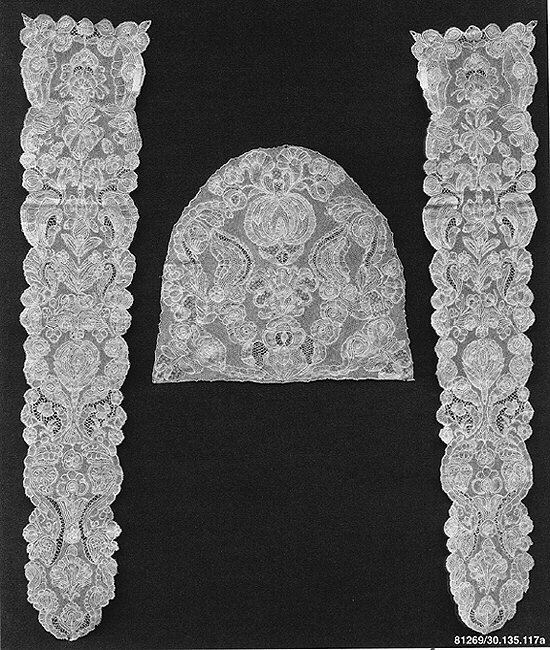 Cap crown and pair of lappets