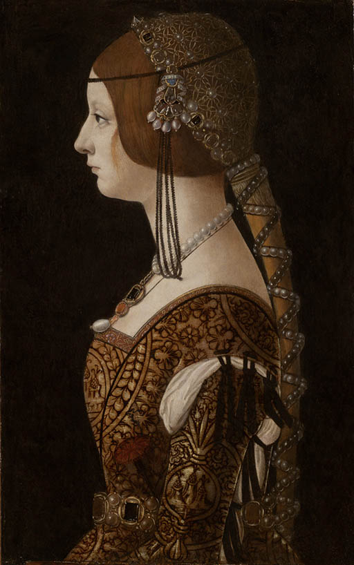 Portrait of Bianca Maria Sforza