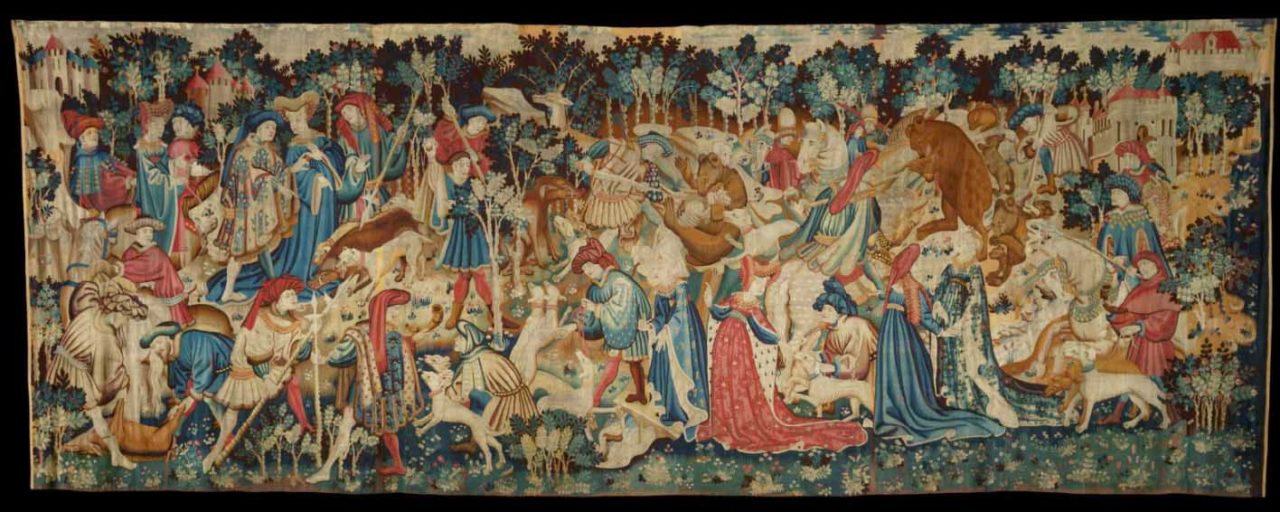 The Devonshire Hunting Tapestry: Boar and Bear Hunt