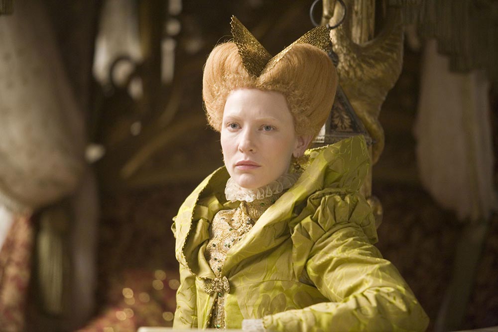 Cate Blanchett as Queen Elizabeth