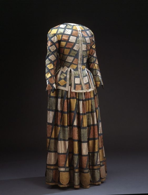 Skirt for harlequin costume, probably worn by Ulrika Eleonora at one of the court's masquerades, late 17th century