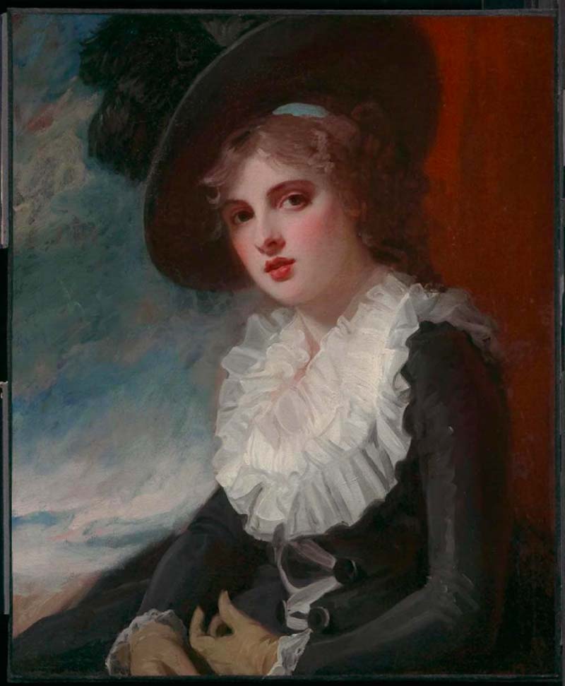 Portrait of Emma Hart, later Lady Hamilton