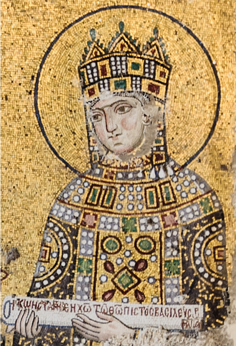 Empress Zoe Mosaic in the Hagia Sophia