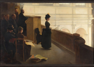 1885 – Henry Lerolle, The Organ Rehearsal