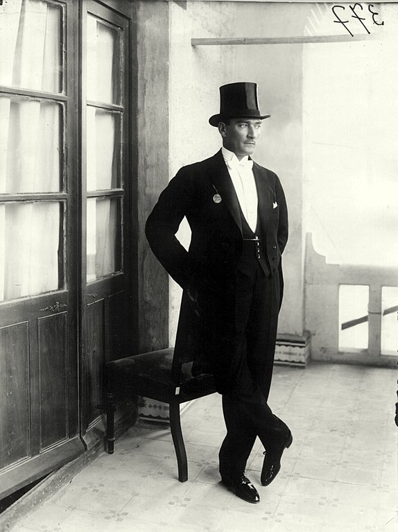 Atatürk in White Tie
