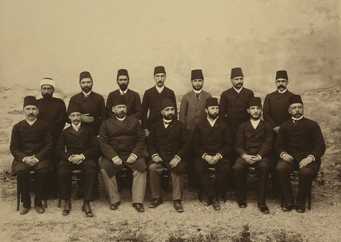 A Group Photo of the Doctors of the (Hasköy) Hospital for Women