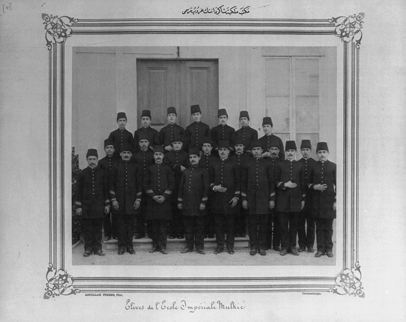 A Group Photograph of the Students of the Mekteb-i Mülkiye-yi